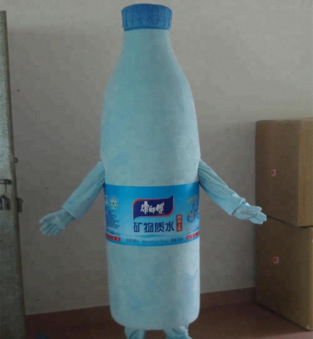 HOLA water bottle mascot costume/mascottes costume for sale