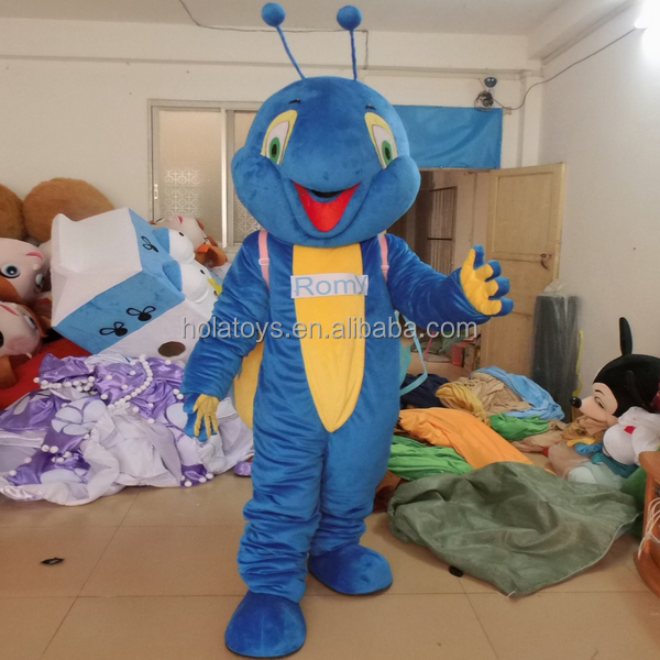 Hola blue adult snail costume/animal mascot costume