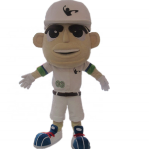 Custom people mascot costumes/baseball player mascot