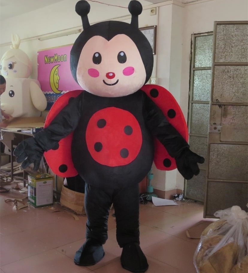 Hola ladybug mascot costume/cartoon character costume