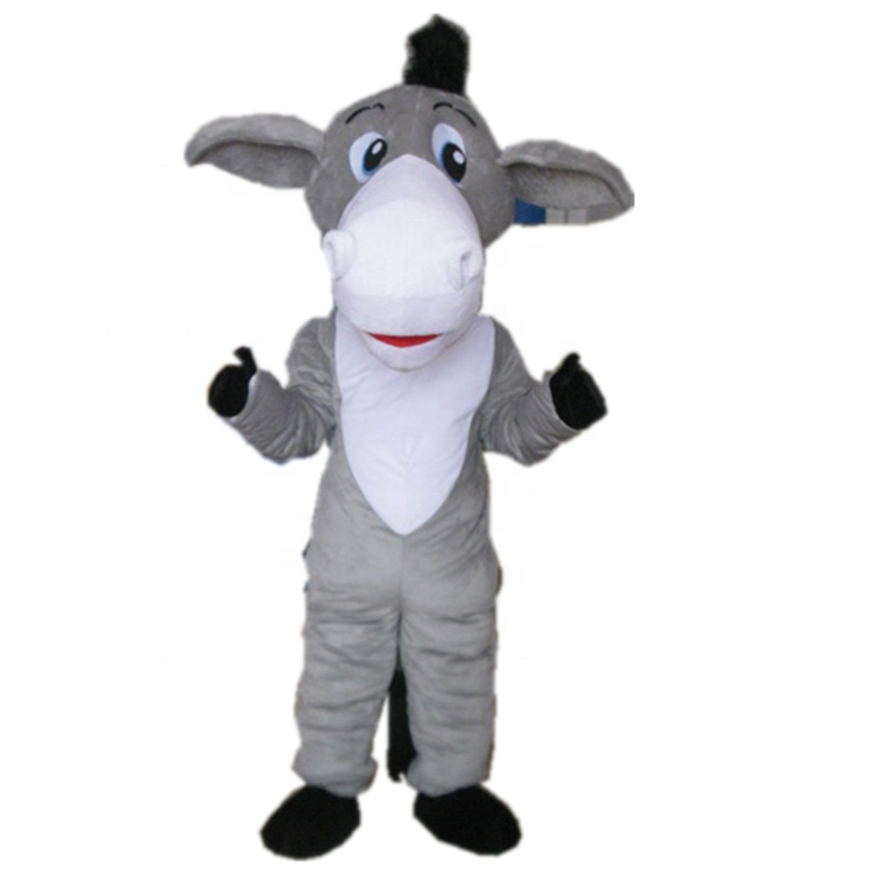 donkey mascot costumes/animal mascot costume for sale