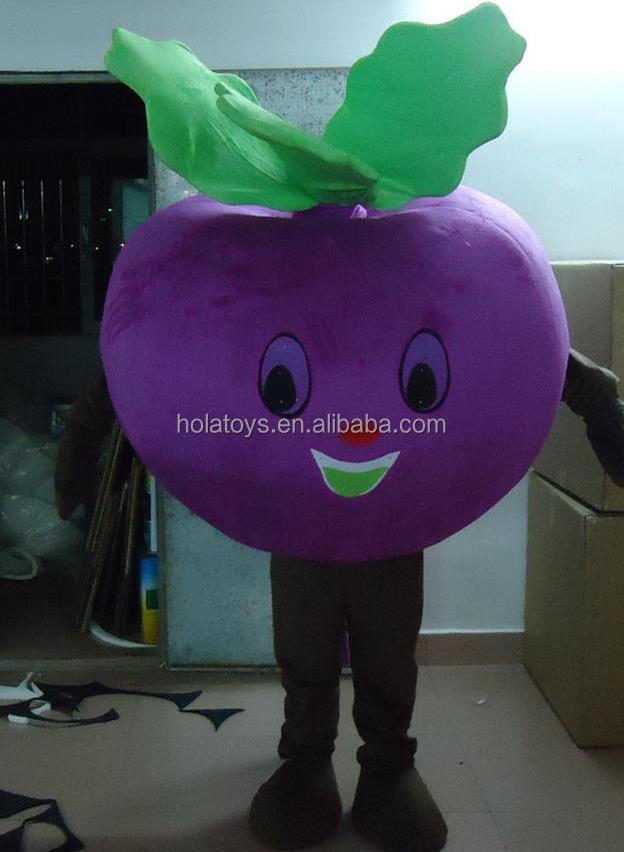 Plant radish costume/adult plant mascot costume/cosplay mascot costume