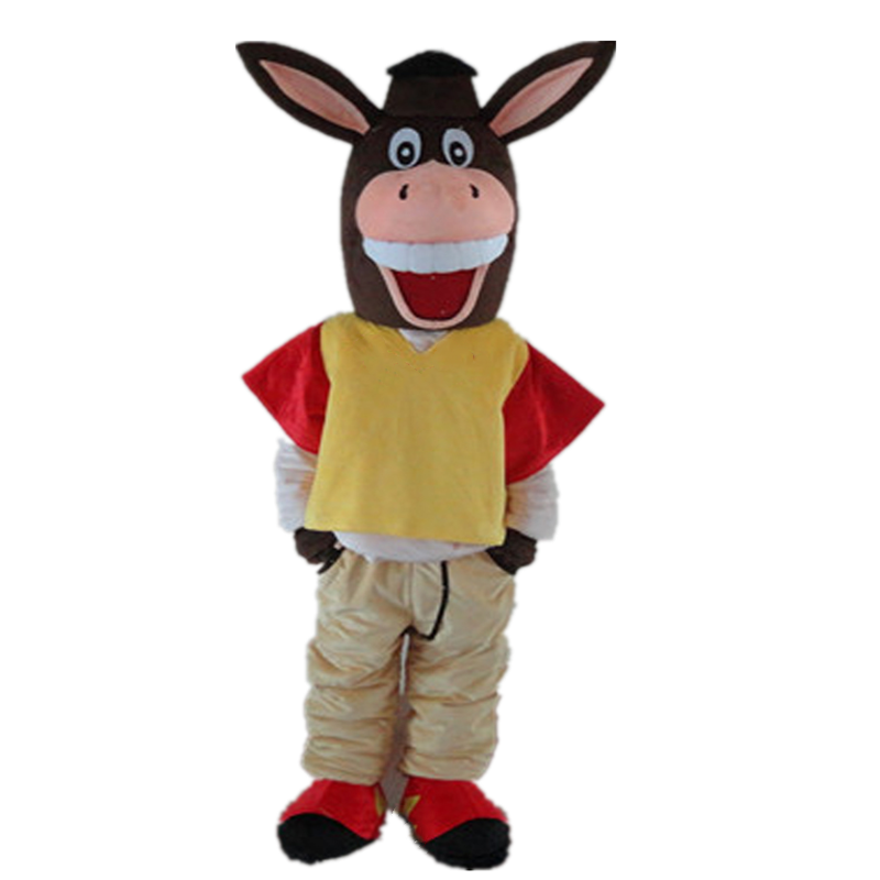 Funny donkey mascot costumes/adult animal costume