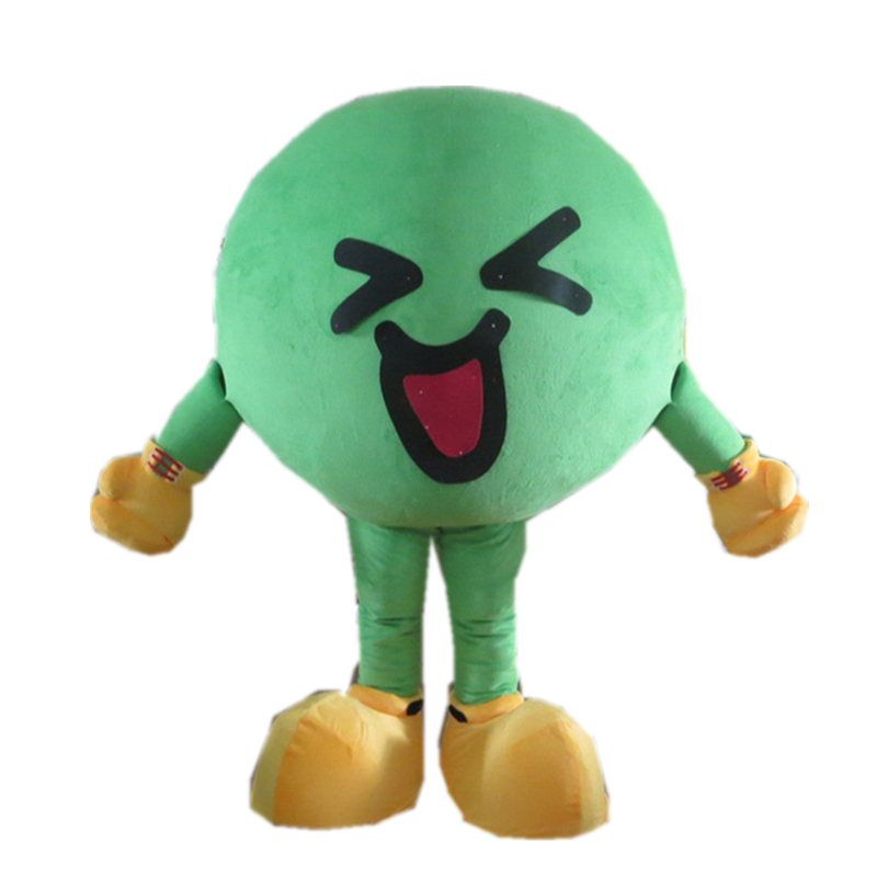 Green bean mascot costume/big head mascot costume