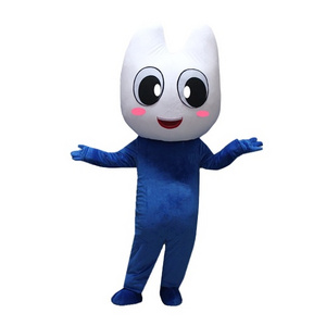 Blue boy tooth cartoon character mascot costume/mascot/mascot custom