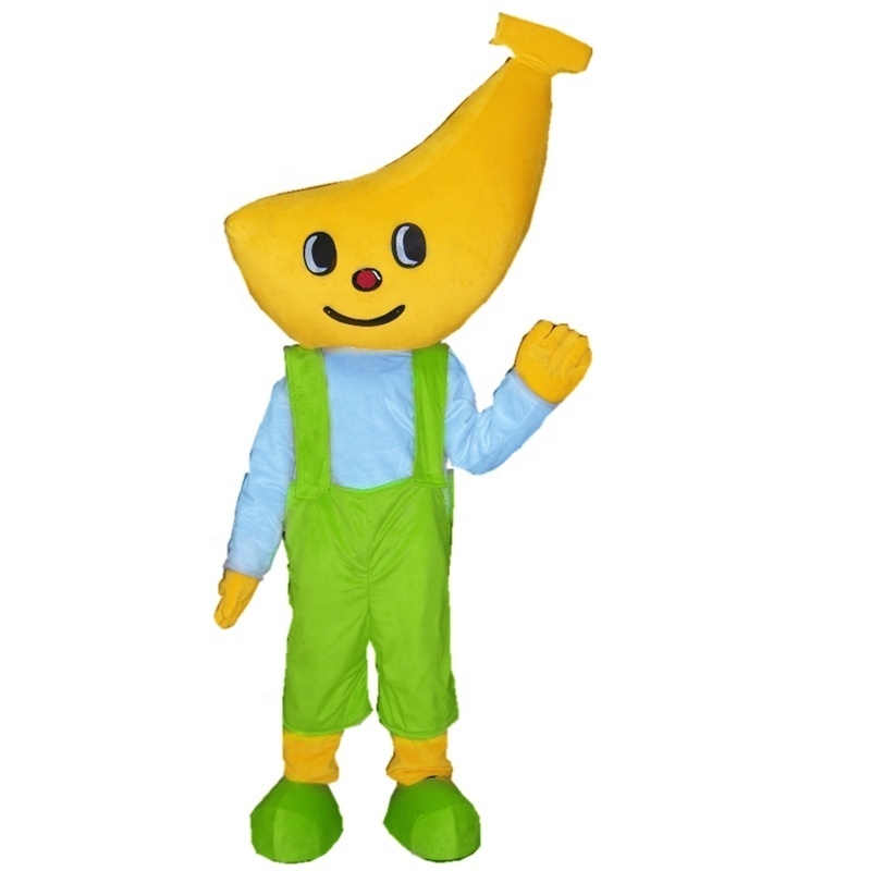 Hola new style banana mascot costumes/fruit mascot costume for sale/mascot