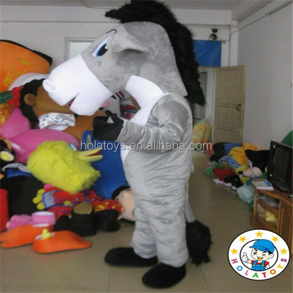 donkey mascot costumes/animal mascot costume for sale