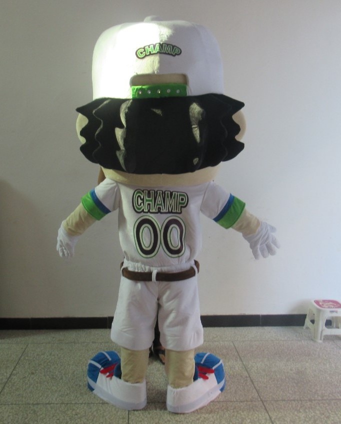 Custom people mascot costumes/baseball player mascot