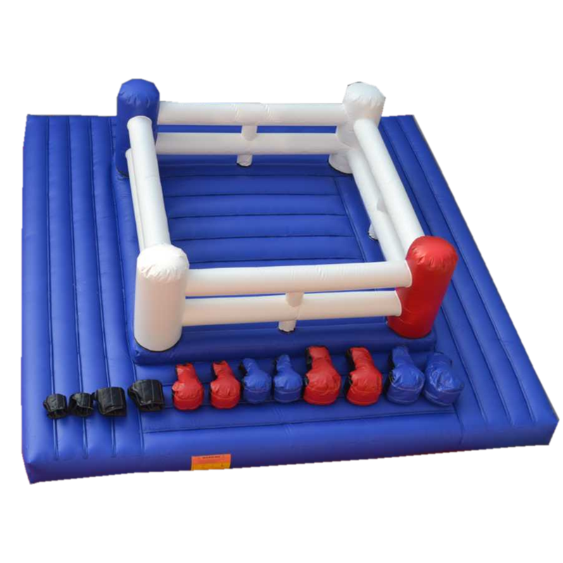 Blue inflatable wrestling ring/inflatable boxing ring rentals