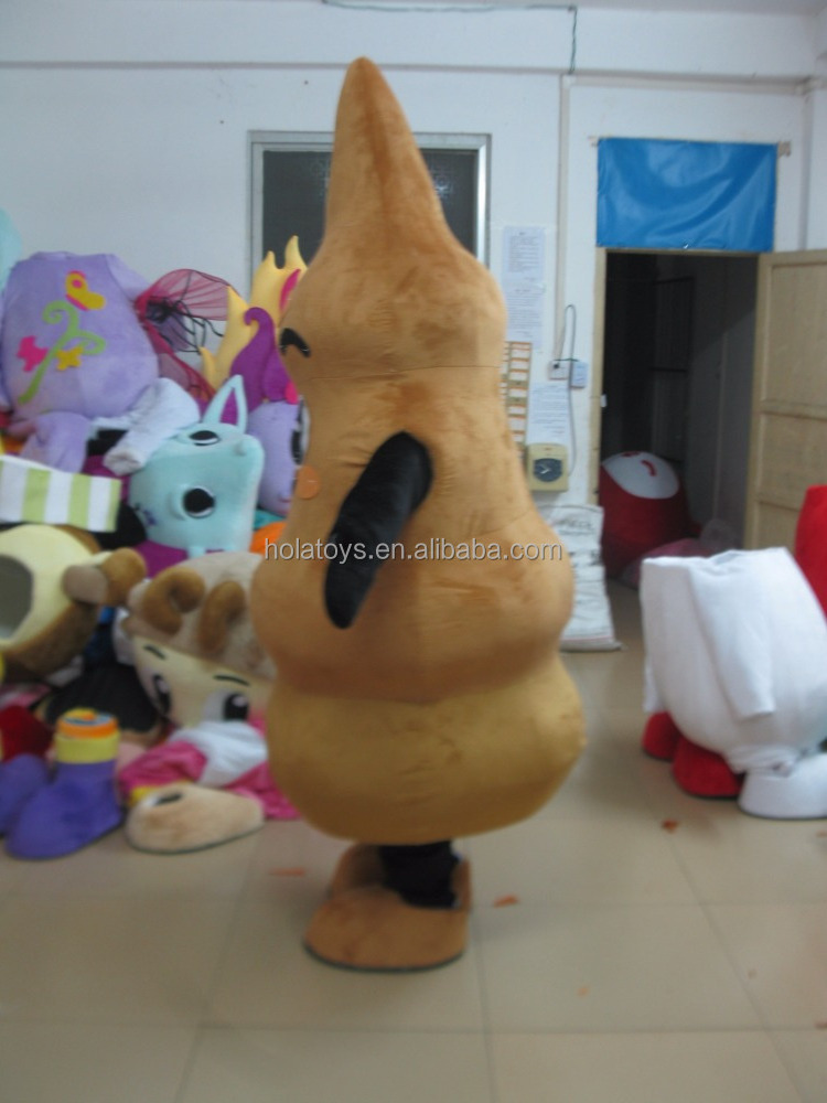 Chocolate ice creams mascot  costume/cartoon mascot