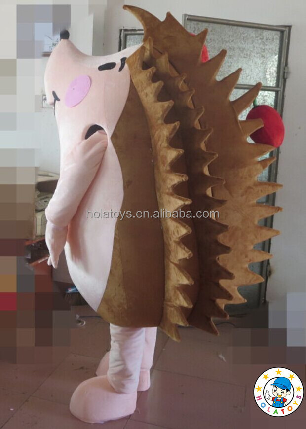 HOLA HEDGEHOG MASCOT COSTUME/animal mascot costume for sale