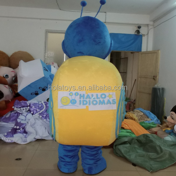 Hola blue adult snail costume/animal mascot costume