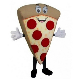 Commercial use food pizza mascot costume for adult