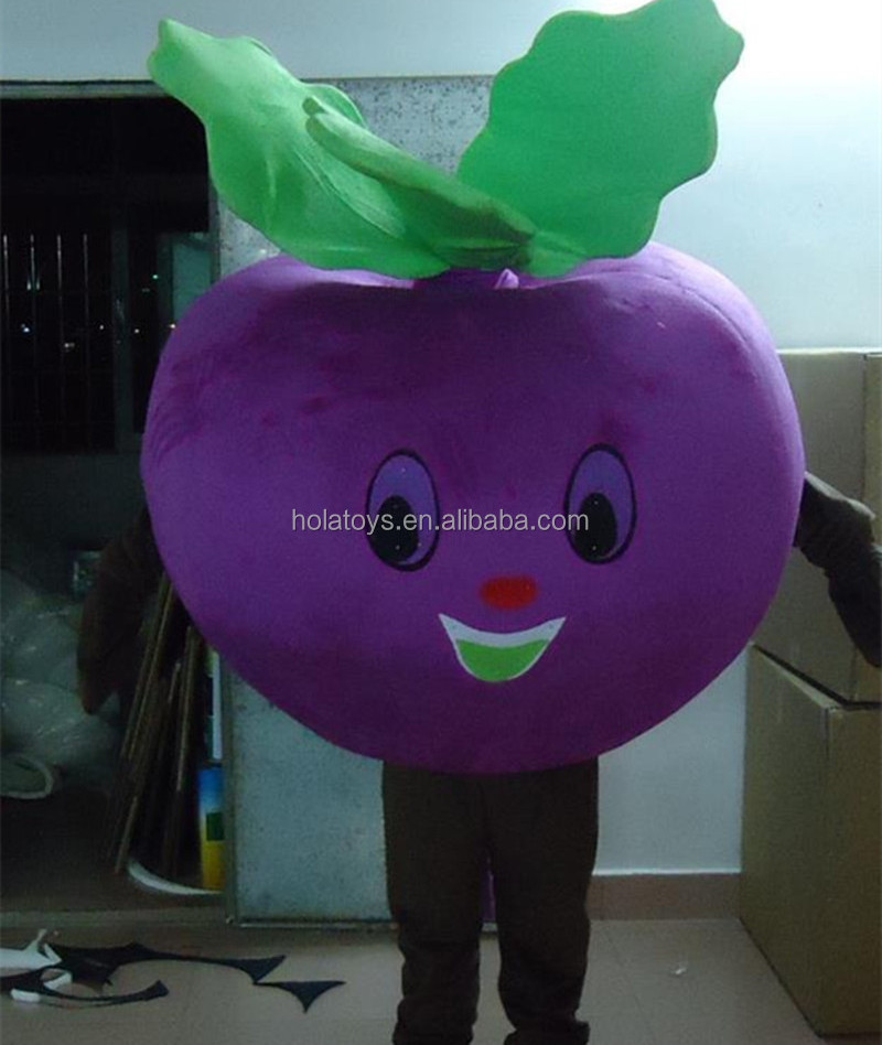 Plant radish costume/adult plant mascot costume/cosplay mascot costume