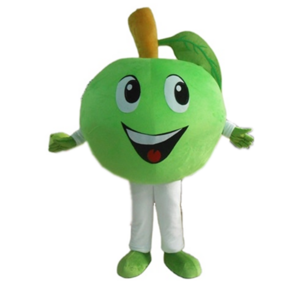 Green apple mascot costumes/fancy fruit mascot costume