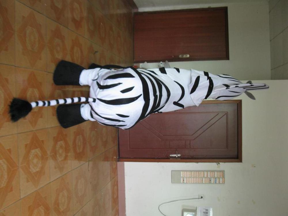 Funny 2 person zebra costume/2 person costumes for party show