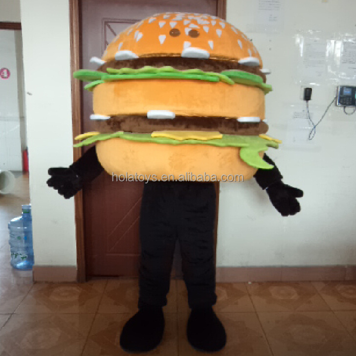 Hola hamburger costume/food mascot costume/mascot costume