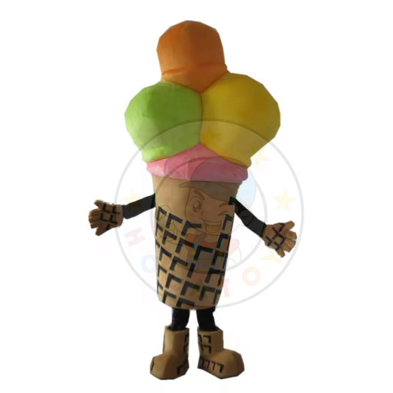 HOLA ice creams mascot costumes/color mascot costume for sale