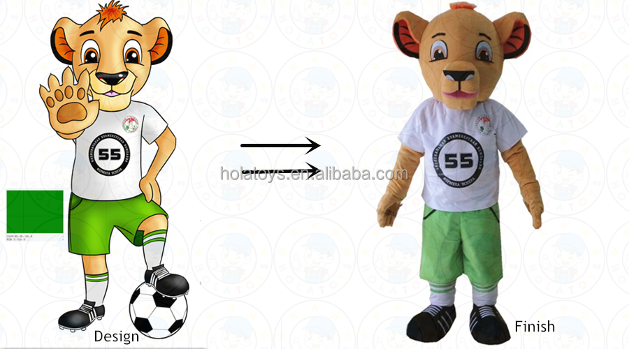 Hola rocket mascot costume/customized mascot costume