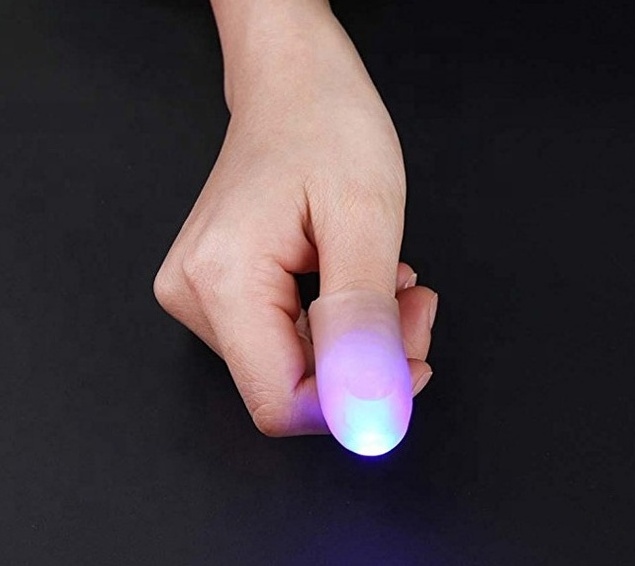 Super Bright Thumb Lamp Finger Lights Magic Magic Props