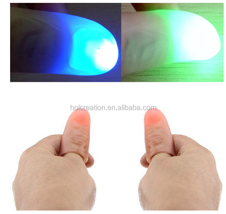 Super Bright Thumb Lamp Finger Lights Magic Magic Props