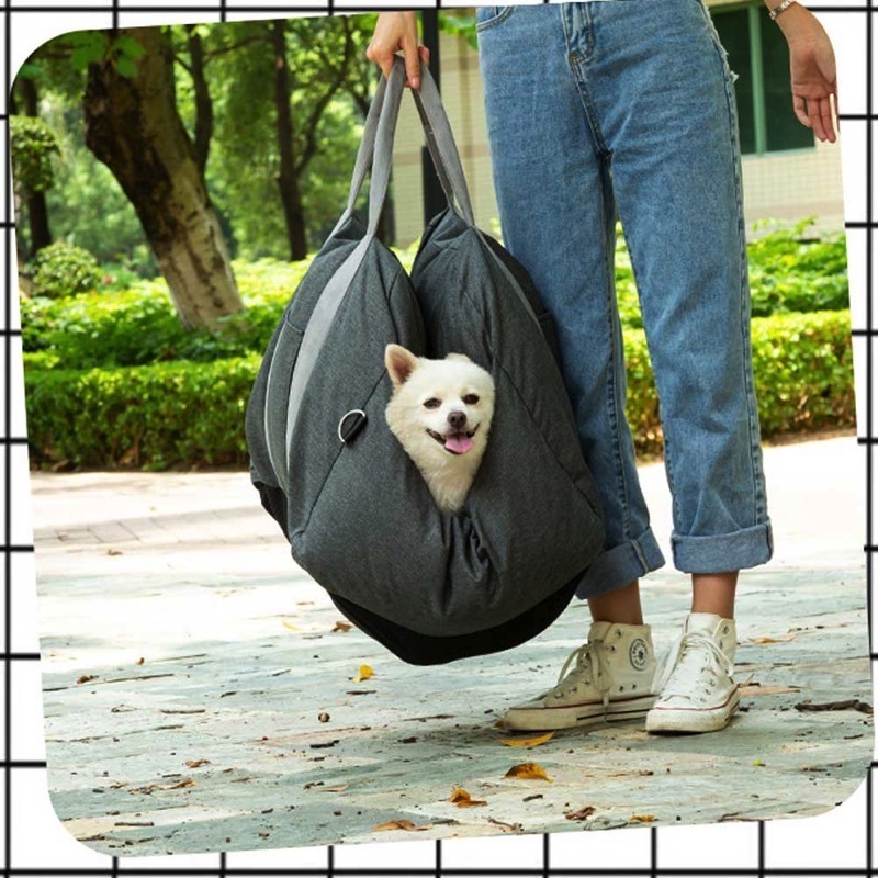 New Fashionable Pet Bag Booster Seat Dog Car Pet Travel Safety Car Seat with Storage Pocket and Safe Leash