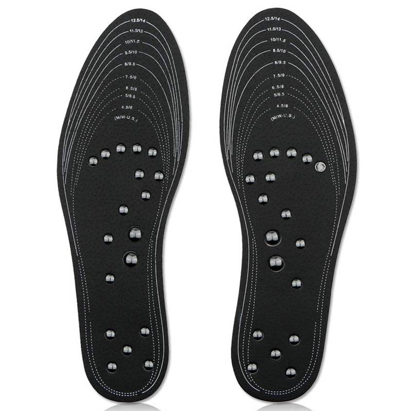 Magnetic Massage Insoles Memory Foam Magnetic Therapy Massage Insole Health Deoderizing Boots Pads Foot Care Tool HA00131