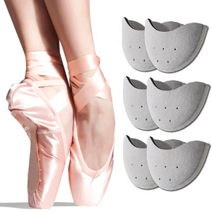 Foot Care Toe Dance Protector Insoles Half Pads Sponge Ballet Shoes Covers Toe Pointe Dance Ballet Pointe Shoes HA00798