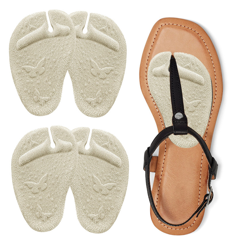 Toe Protectors Sandals Flip Flop Gel Cushions Pad Toe Protectors for Thong Sandal Flip Flop Gel Inserts Guards Insoles HA00430