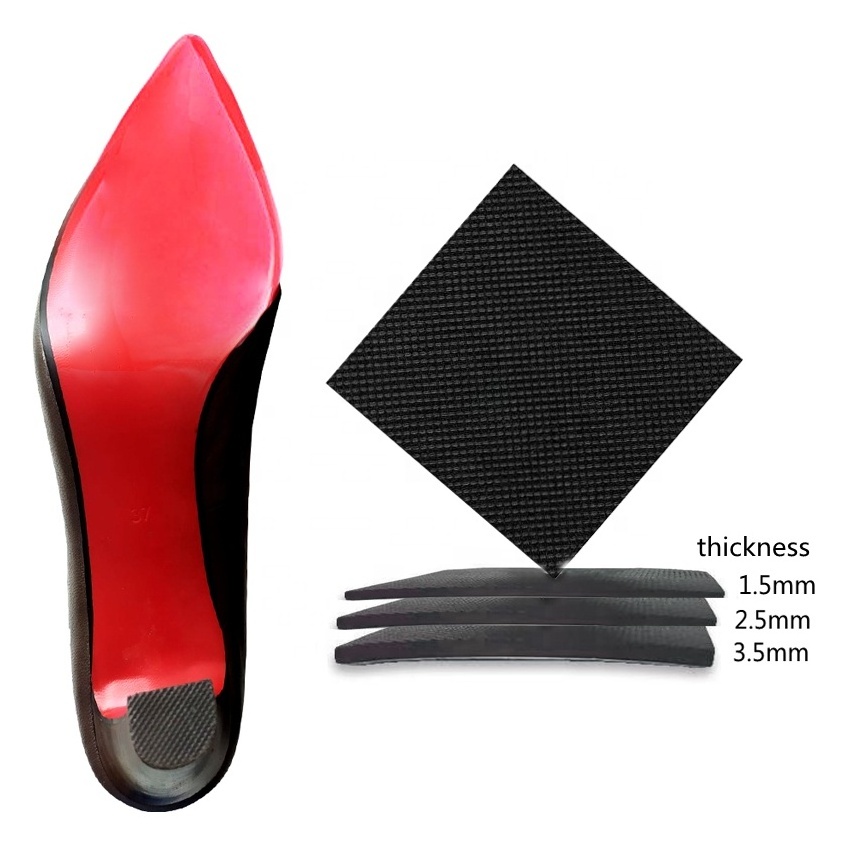 High Heels Silencer Stickers Anti-Slip Rubber Shoe Grips Self-Adhesive High-Heeled Shoe Pads Sole Protector Stickers HA01533