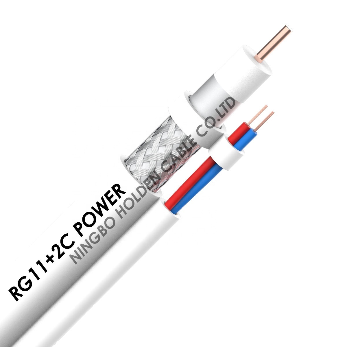 rg6 rg59 rg58 rg11 rg7 rg179 coaxial cables black white cable coaxial rg6 al 90% cable