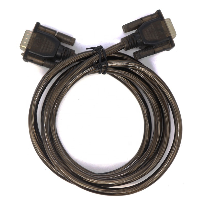 10M 20M 30M price 9 pin female to 15 pin male rs232 female dvi av to vga cable adapter