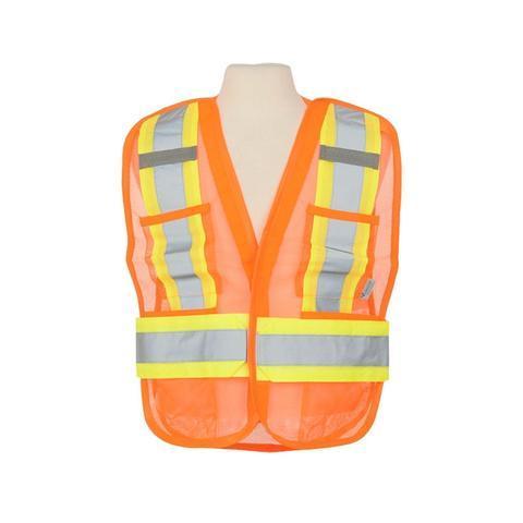 Safety Vest Construction Unisex High Visibility Viz Vest S-5XL Hi Vis Reflective Safety Vests For Men Women