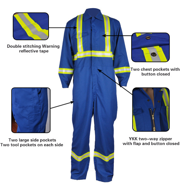 Top Quality Welding Safety Suit Coverall Clothing Working Welding Suits