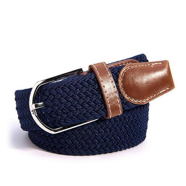 Fashion Unisex Plain Webbing Mens Boys Waist Belt Waistband Casual Canvas Belt