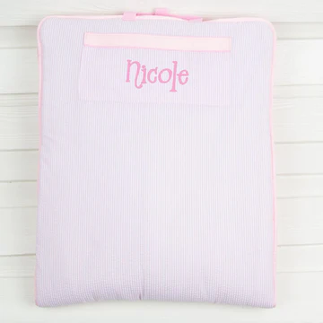 Nap Mat With Pillow Wholesale Kids Blanket Monogram Seersucker Nap Mats For Preschool