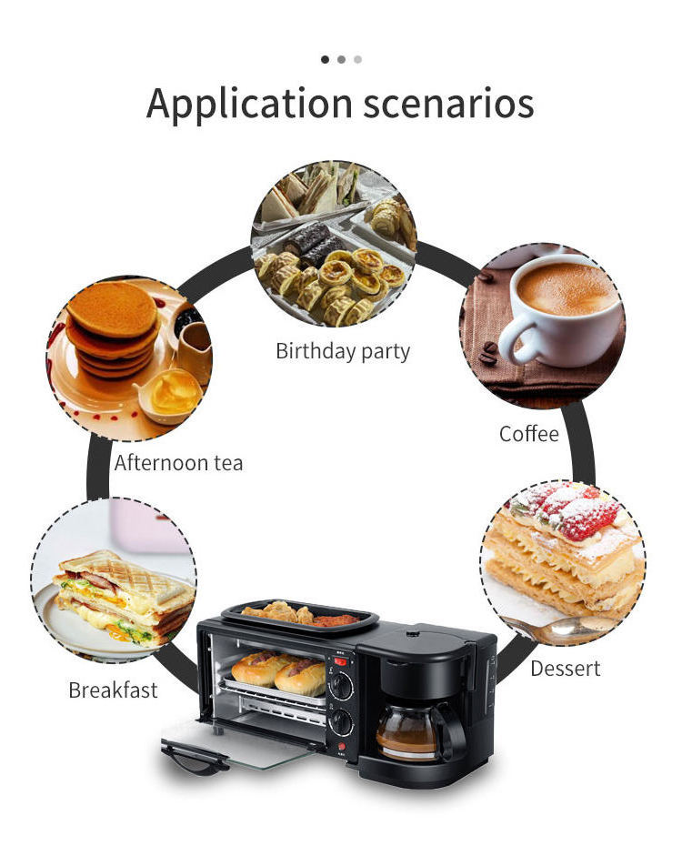 High Cost-Effective High Standard Multi-Function Breakfast Maker Machine Electric