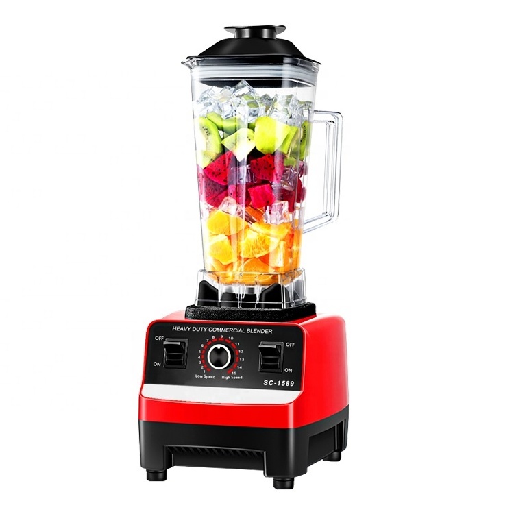 Big powerful Smoothies Machine Commercial Mixer Blenders Heavy Duty Power Commercial Electric Blender