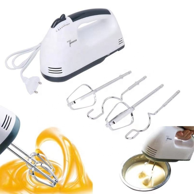 Household electric mixer, handheld fully automatic egg beater, baking kitchen flour mixer, egg white mixer