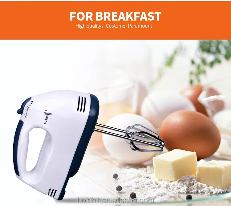 Household electric mixer, handheld fully automatic egg beater, baking kitchen flour mixer, egg white mixer