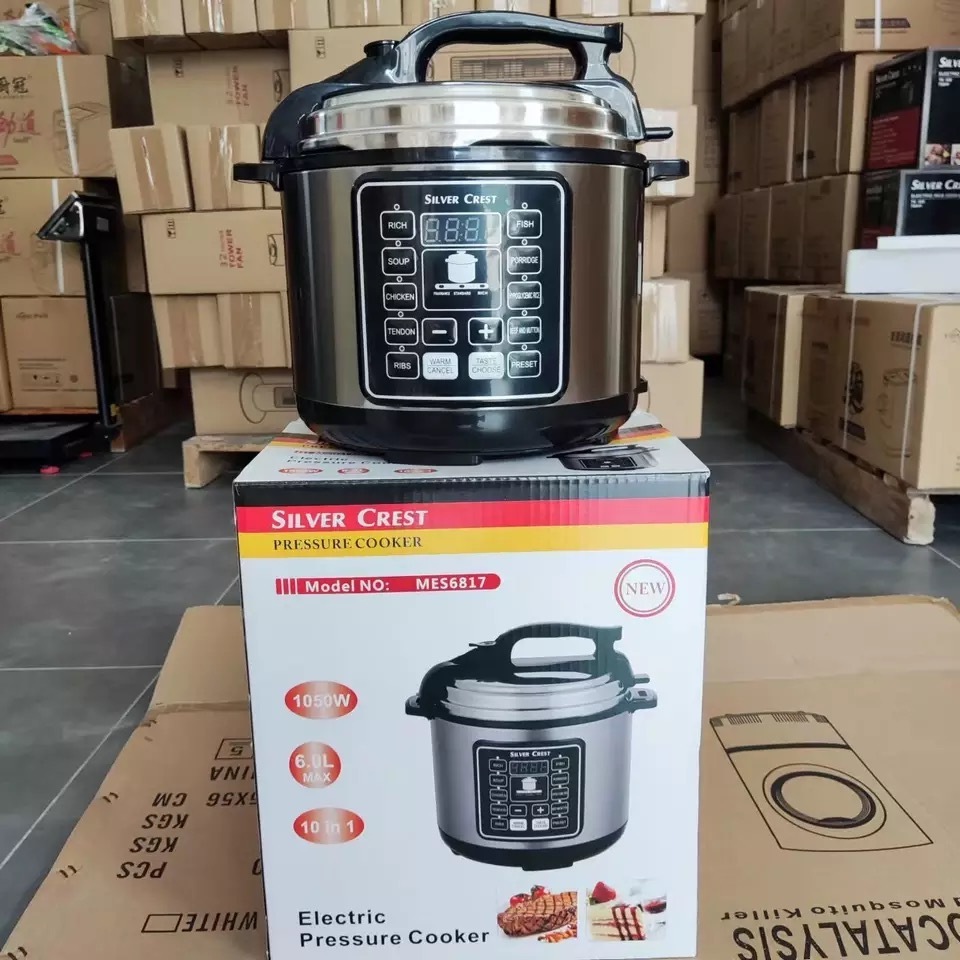 Hot Sale Commercial Silver Crest Rice Cooker 6l Electric Pressure Cooker