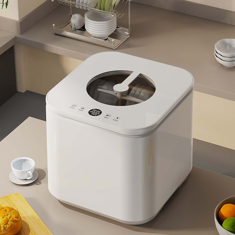 Mini Dish Washing Machine Portable and Movable Household Free Hand Desktop Dishwasher for Home