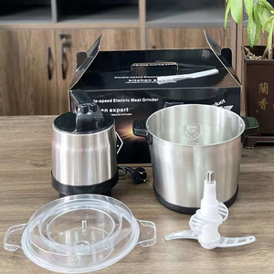 6L stainless steel meat grinder yam pounder and fufu machine for home use