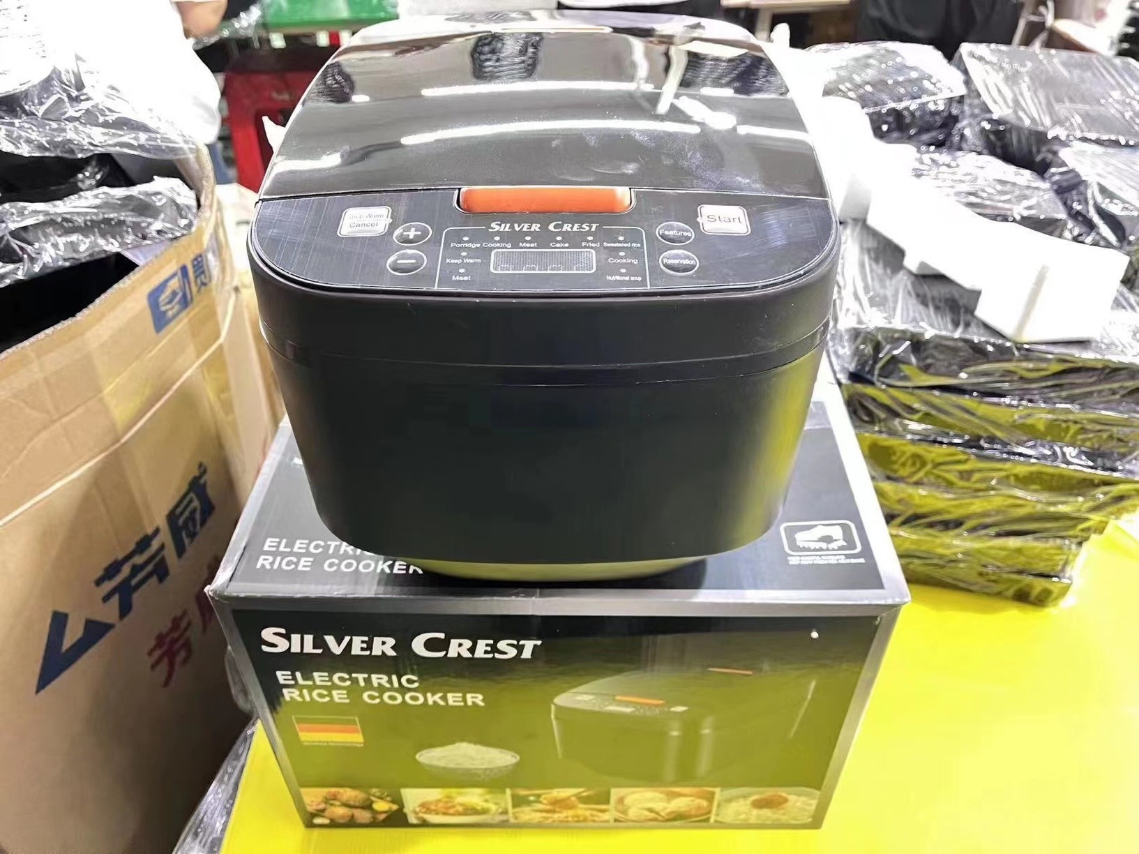 Hot Sale Silver Crest 5l Steamer Automatic Multifunction Electric Digital Rice Cooker