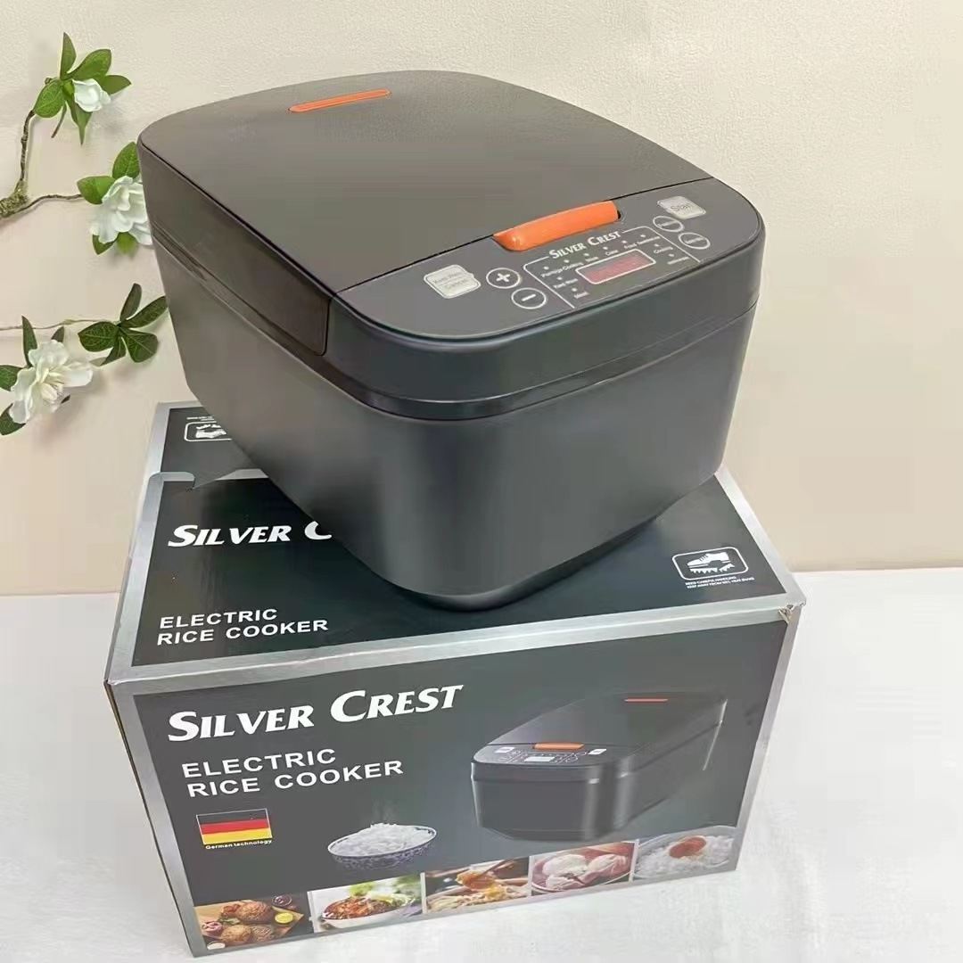 Hot Sale Silver Crest 5l Steamer Automatic Multifunction Electric Digital Rice Cooker