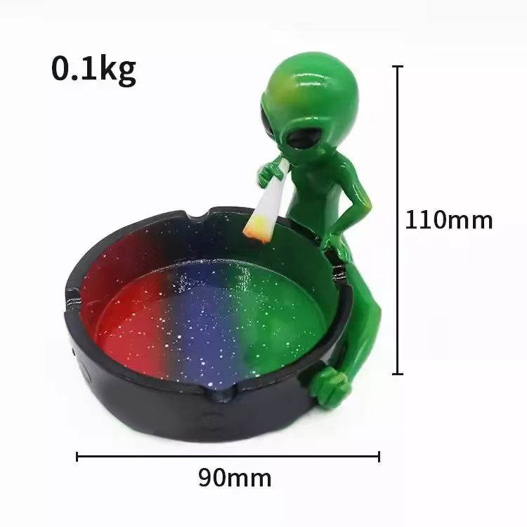 71 Wholesale High Grade Personalized Portable OEM Funny Custom Fancy Resin Jamaican Bob Ashtray