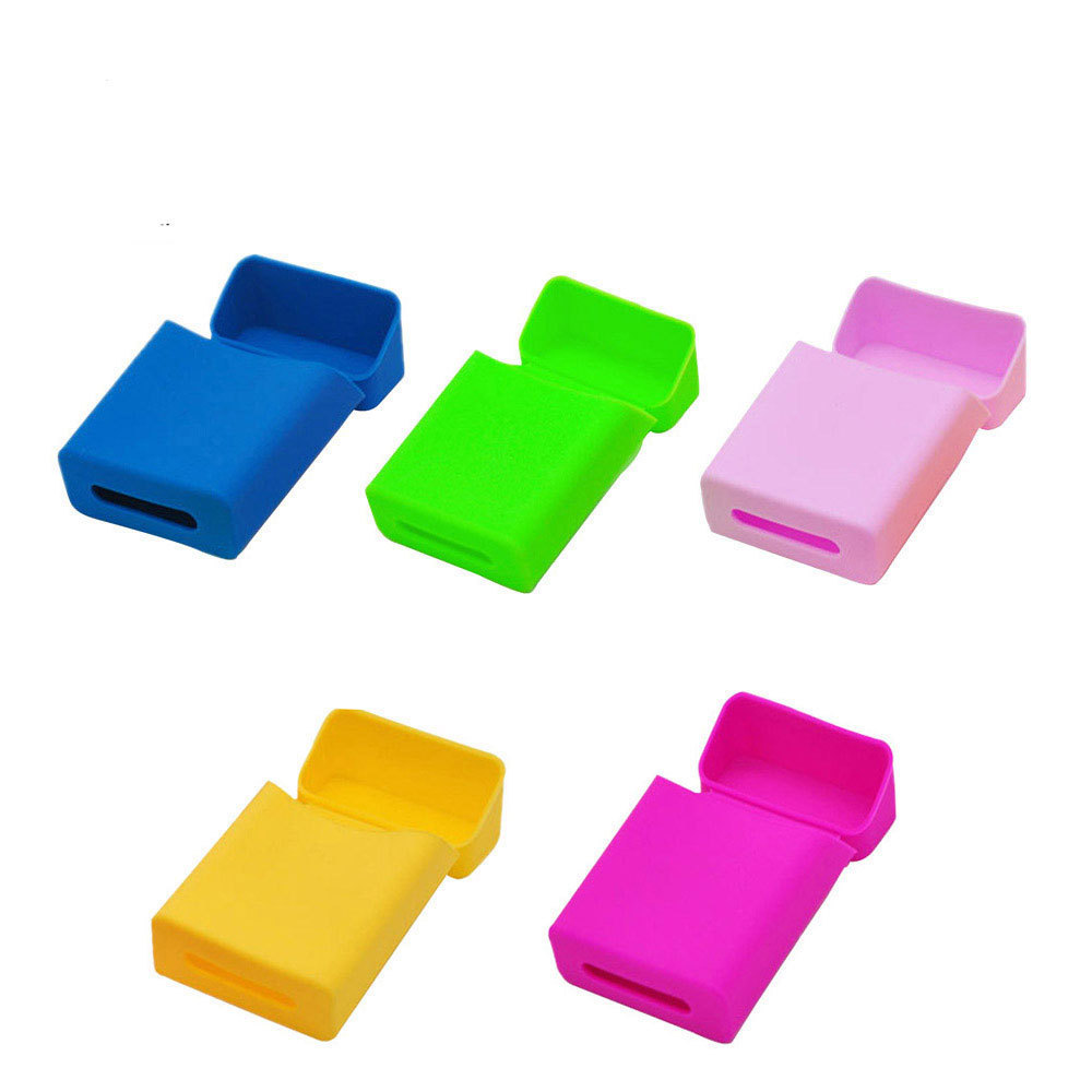 2022 Wholesale Silicone Holder Smoking Pouch Cigarette Tobacco Box Cigarette Case