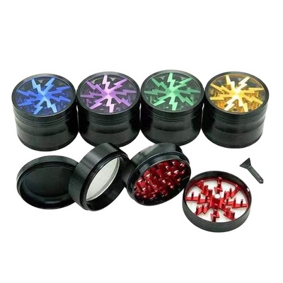 2024 High Quality Smoking Metal Grinders Tobacco Smoking Accessories AMSTERDAM Herb Grinder