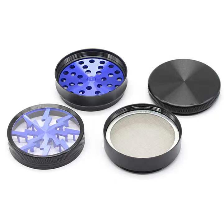 2024 High Quality Smoking Metal Grinders Tobacco Smoking Accessories AMSTERDAM Herb Grinder