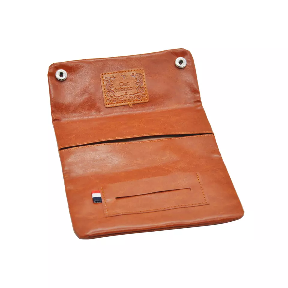 Wholesale Rolling Tobacco Pouch Smoking Tobacco Bags Leather Pouch